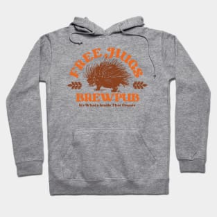 Free Hugs Brewpub: It's What's Inside That Counts Hoodie